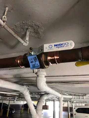 Copper pipe repair and valve work for Backflow Testing in Pacific